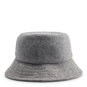 Chapeau bob en laine homme gris